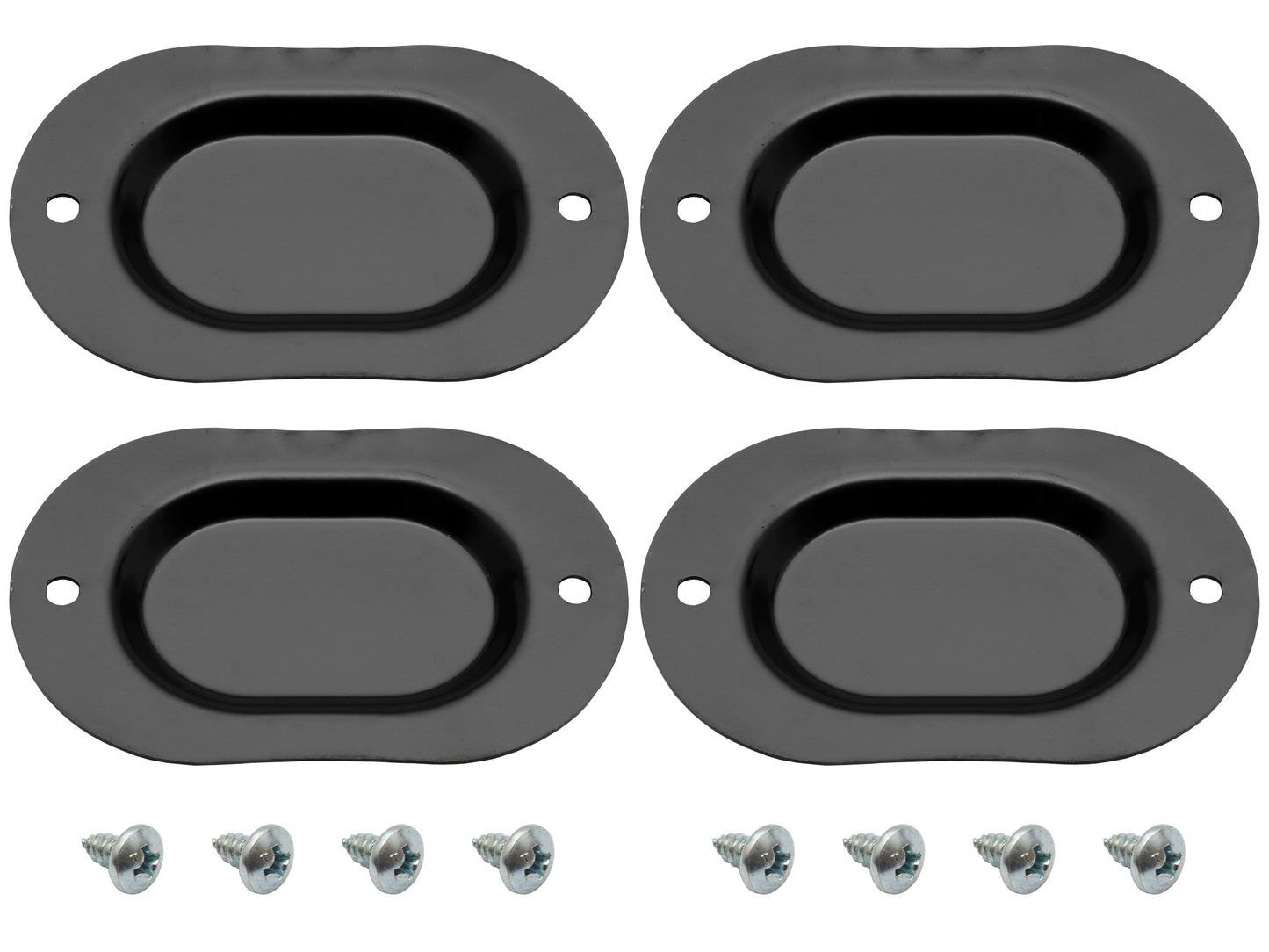 Ford Floor Pan Blanking Plate Kit (4pcs) Falcon XR XT XW XY XA XB XC ZA ZB ZC ZD - F2520