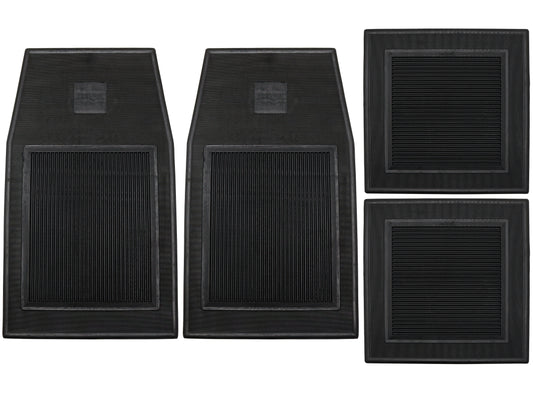 Mat Rubber Set of 4 Ford "Motorcraft" - F2527