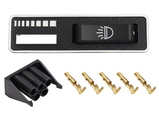 Headlight Switch & Connector (w/ Terminals) Ford XA XB Falcon - F2531