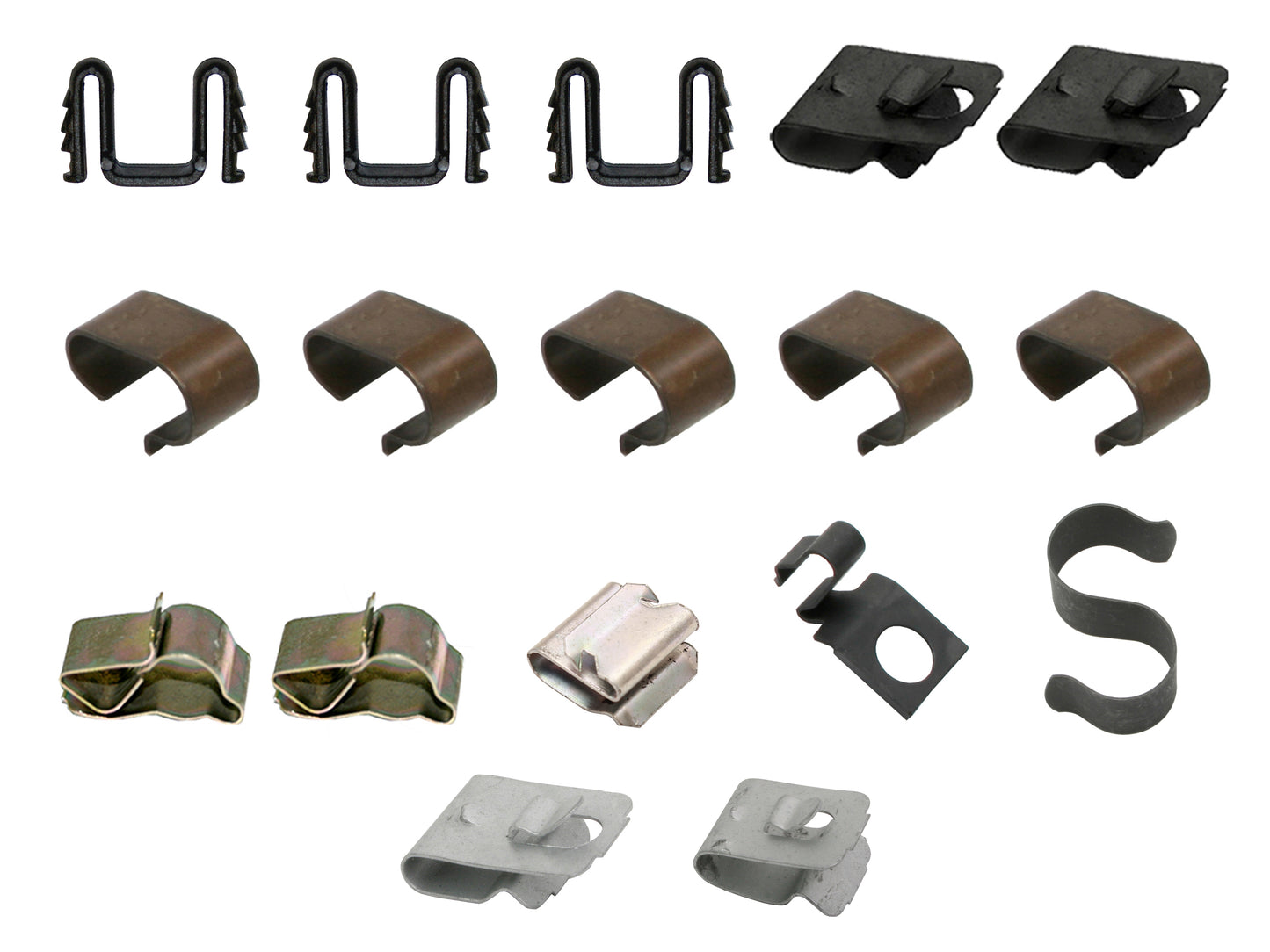 Holden Engine Bay Clips Set HK suits all models wiring wire loom - FC1006