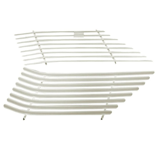 Side Window Venetian Blind Pair (White) Ford XK XL XM XP Wagon - FD0954W