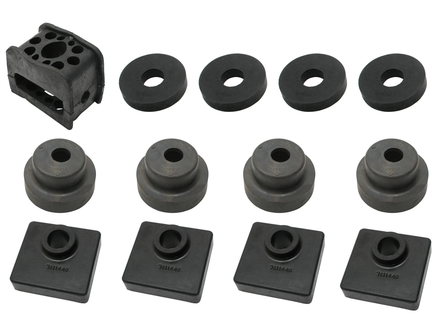 Front End Mounting Rubber Kit Holden EH - FEK5