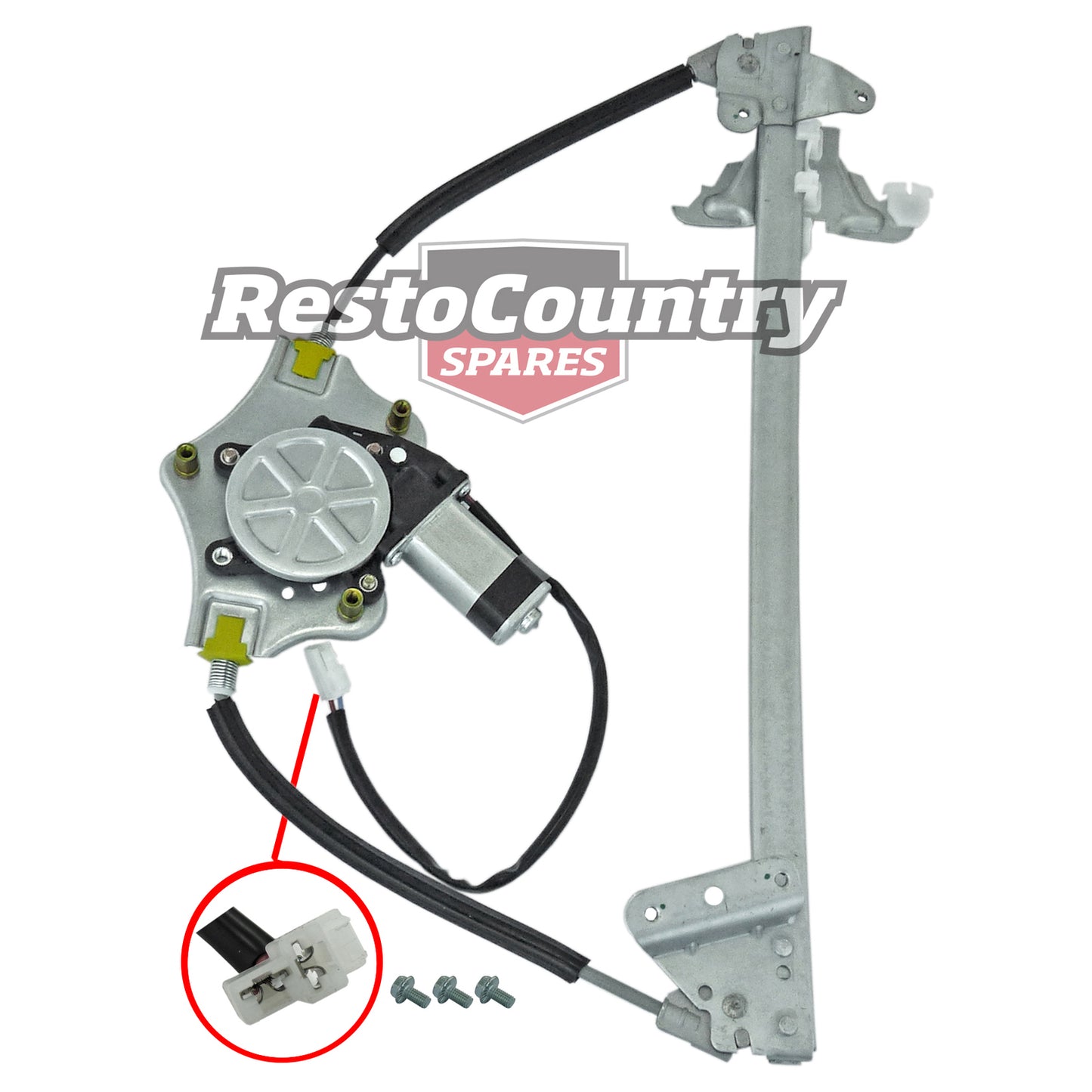 Ford Front Door Window Regulator LEFT Electric AU BA BF NU Falcon With Motor - FEU2560NEL