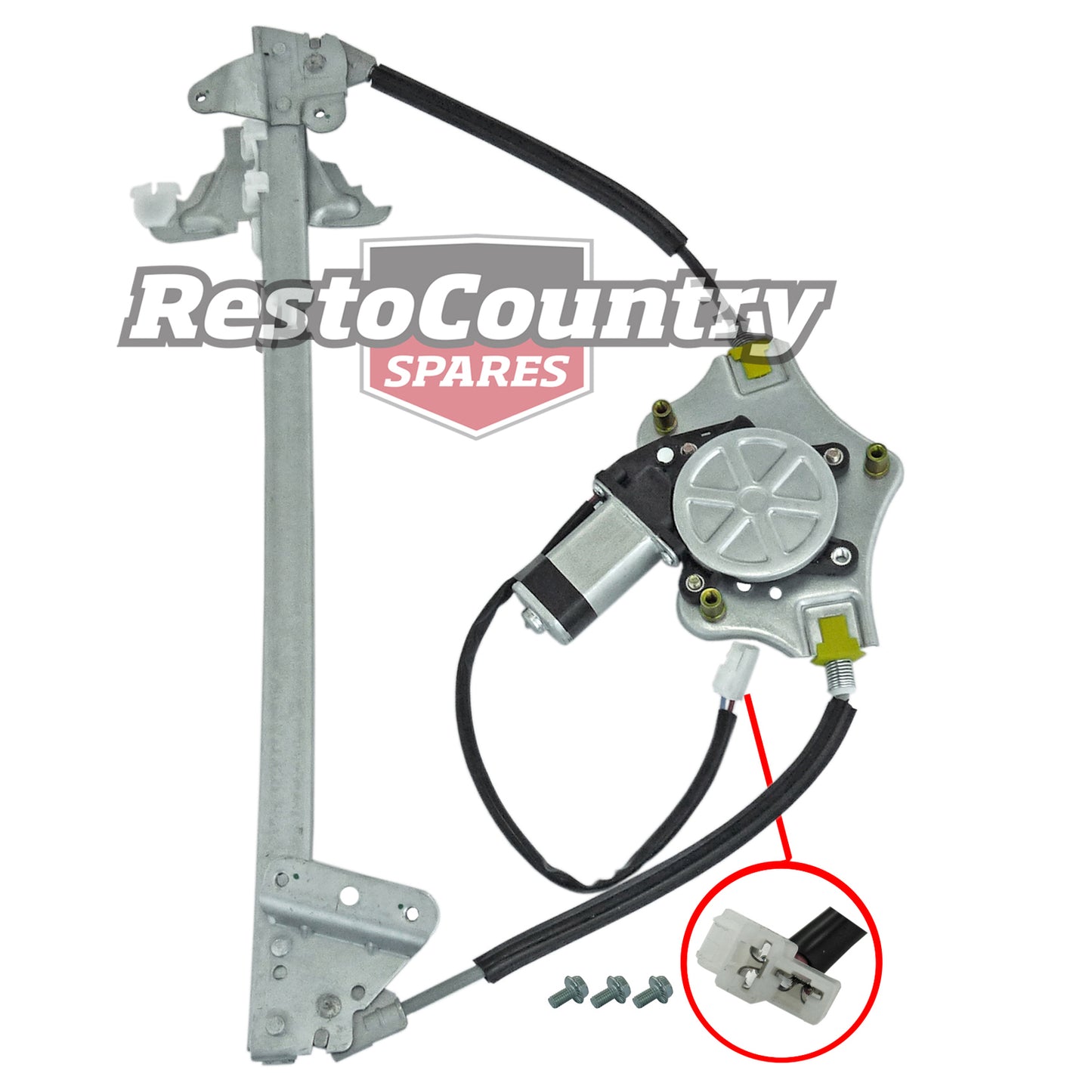 Ford Front Door Window Regulator RIGHT Electric AU BA BF NU Falcon With Motor - FEU2560NER