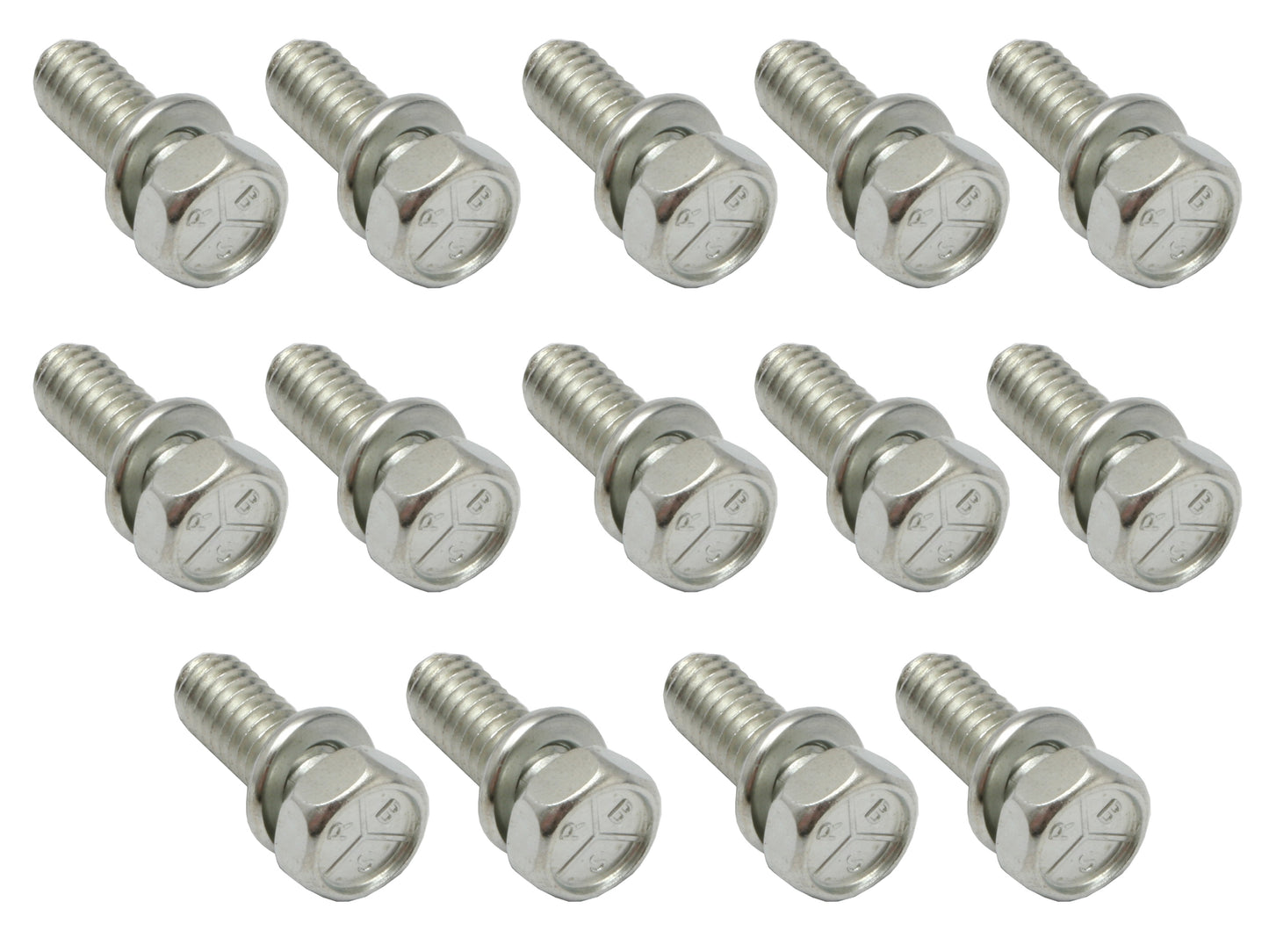 Holden Torana FRONT Door Hinge Bolts Kit x14 LH LX (x1 door) nut - FK1016A