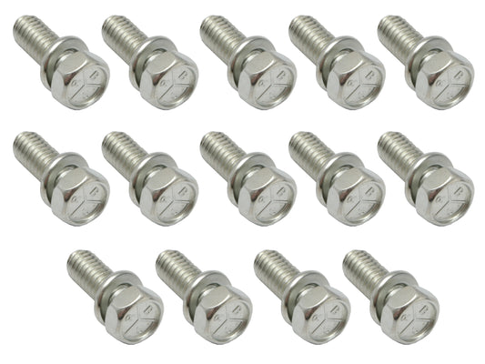 Holden Torana FRONT Door Hinge Bolts Kit x14 LH LX (x1 door) nut - FK1016A
