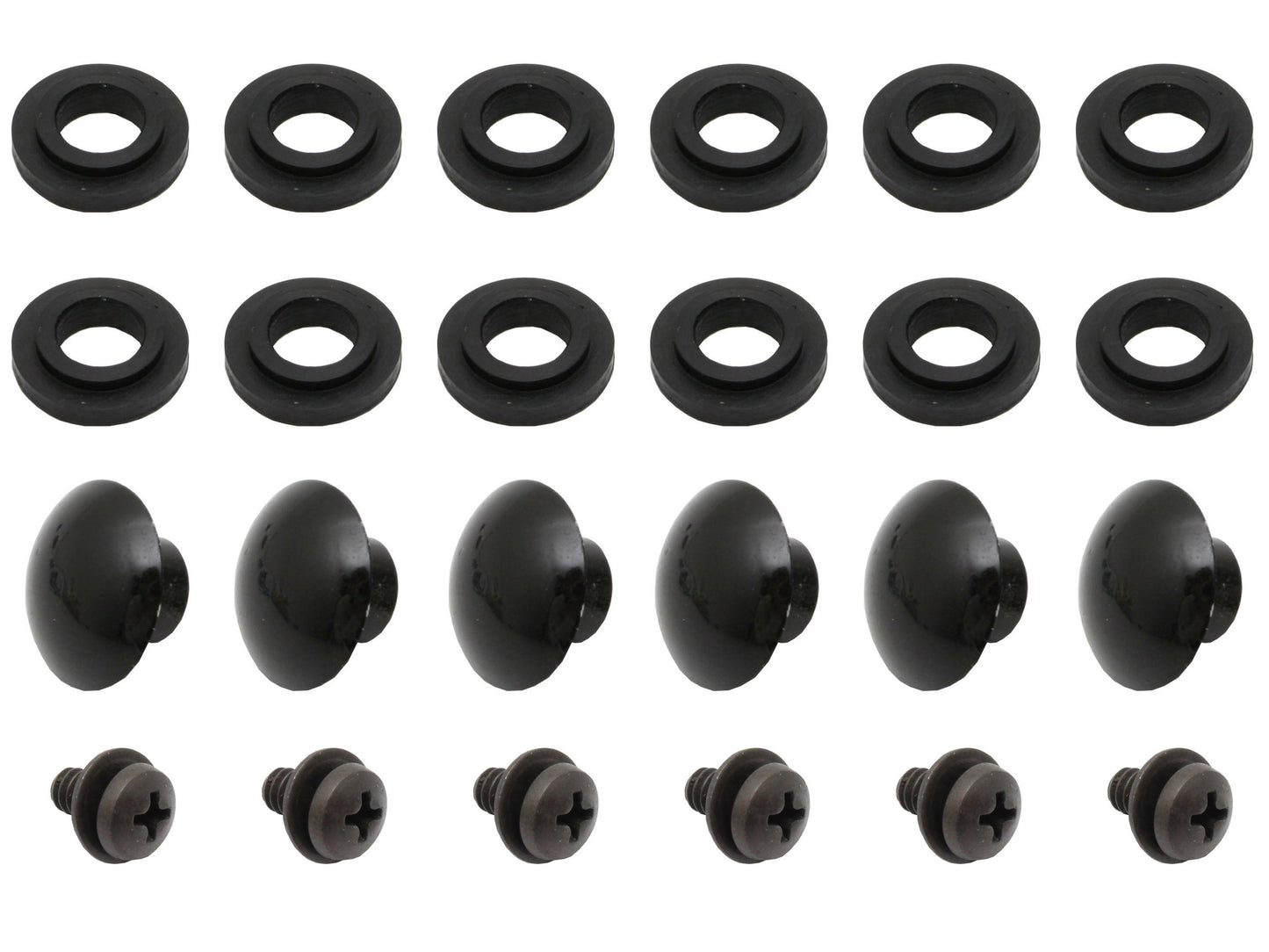 Holden Rear 1/4 Qtr Glass Dome Nut +Seal Kit Torana LX UC Hatchback quarter hatch - FK1094