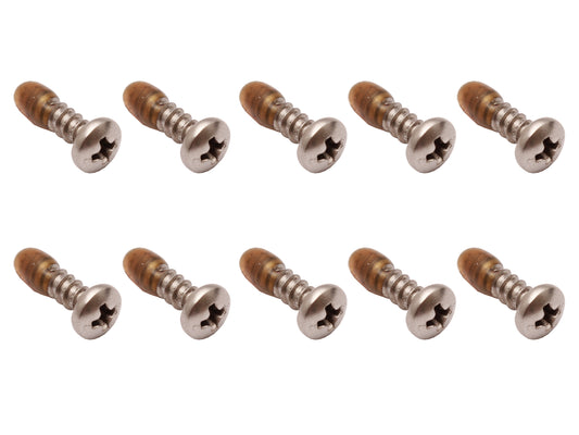 Holden Commodore Body Moulding Screw Set x10 VB VC VH VK VL VN VP VR VS - FK1119