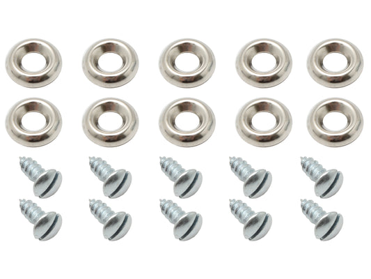 Holden Seat To Boot Partition Screw Kit x10 48-215 FX FJ divider panel - FK1142