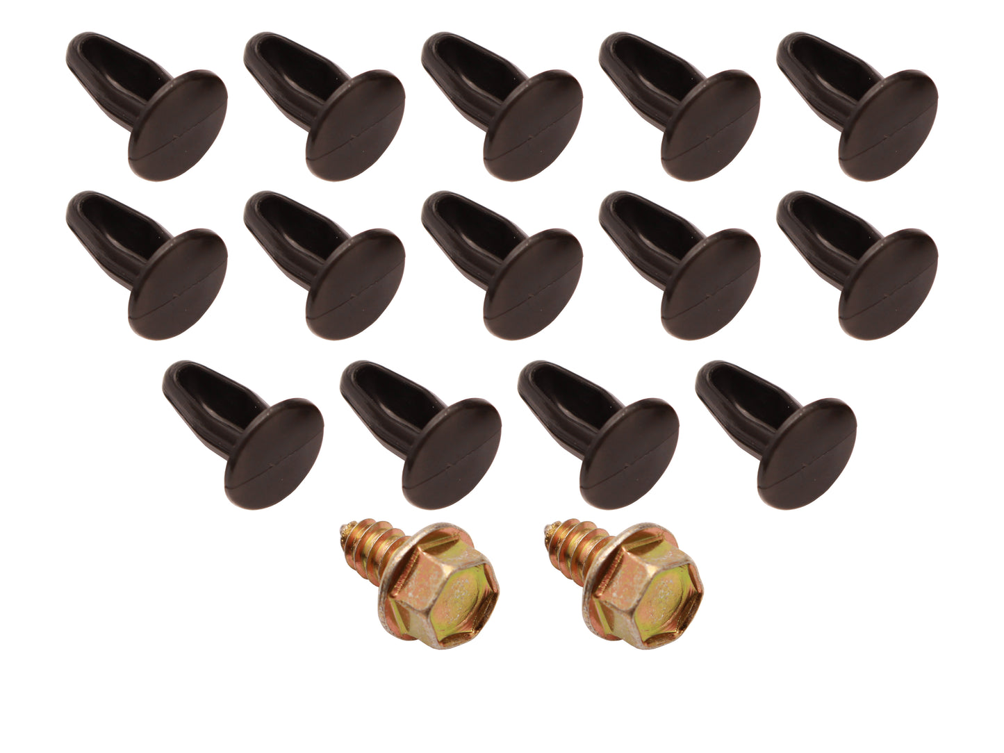 Ford Splash Shield Fitting Clip + Screw Set XR XT XW XY ZA ZB ZC ZD mud cover - FK2034
