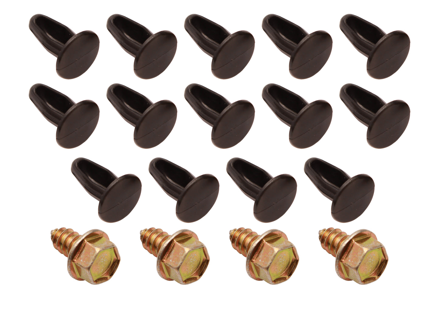 Ford Splash Shield Fitting Clip + Screw Set XA XB ZF ZG mud cover - FK2035