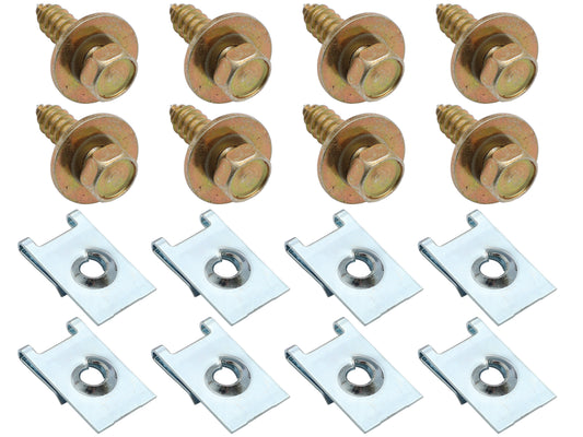 Ford Grille Fitting Kit (16pcs) XF Falcon Fairmont grill screw clip - FK2042