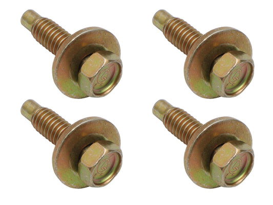 Ford Falcon Boot Lid Hinge Bolt Kit XA XB XC ZF ZG ZH YELLOW ZINC - FK2053
