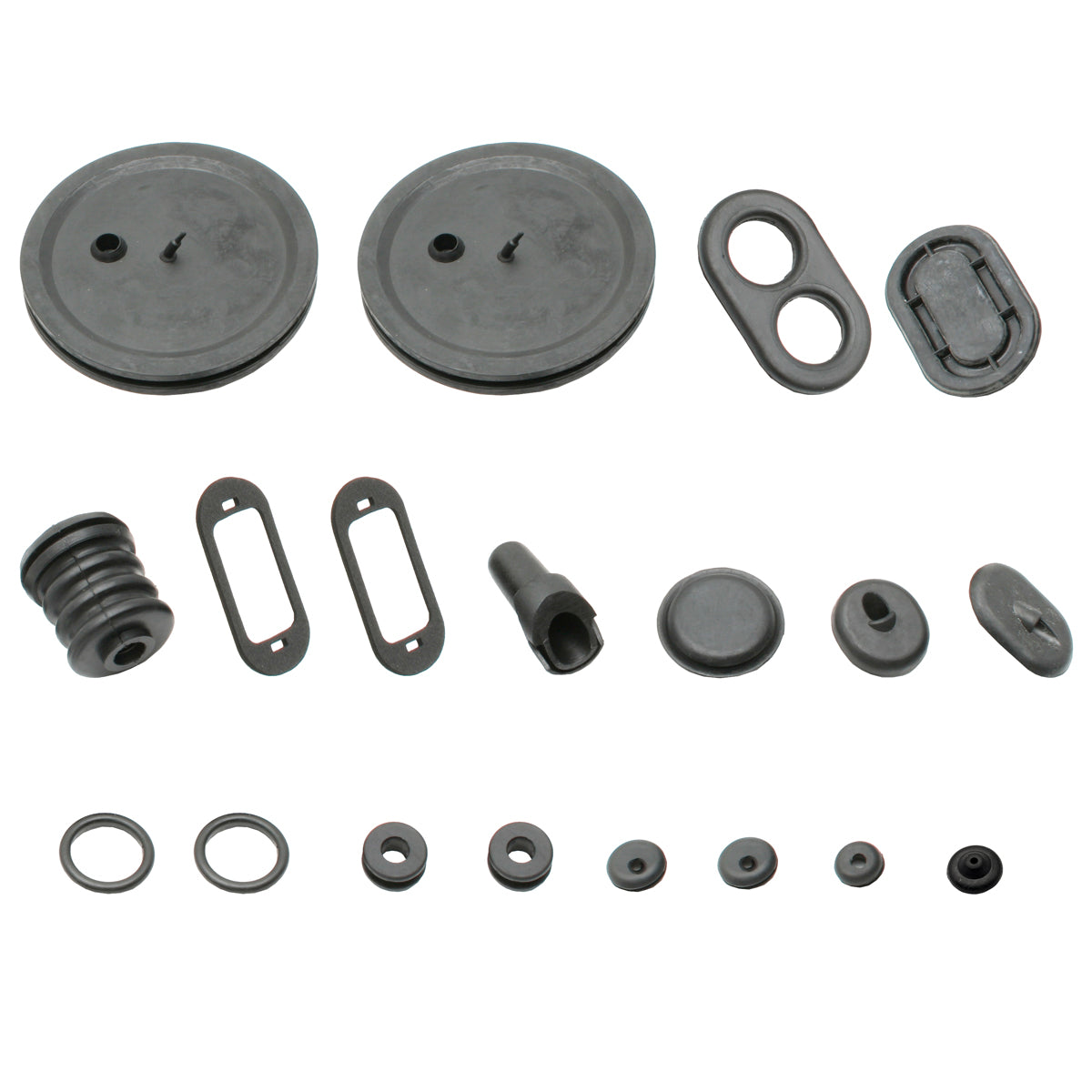 Holden Firewall Rubber Grommet Kit HK HT HG 22pcs stop plug insulator - FW1006