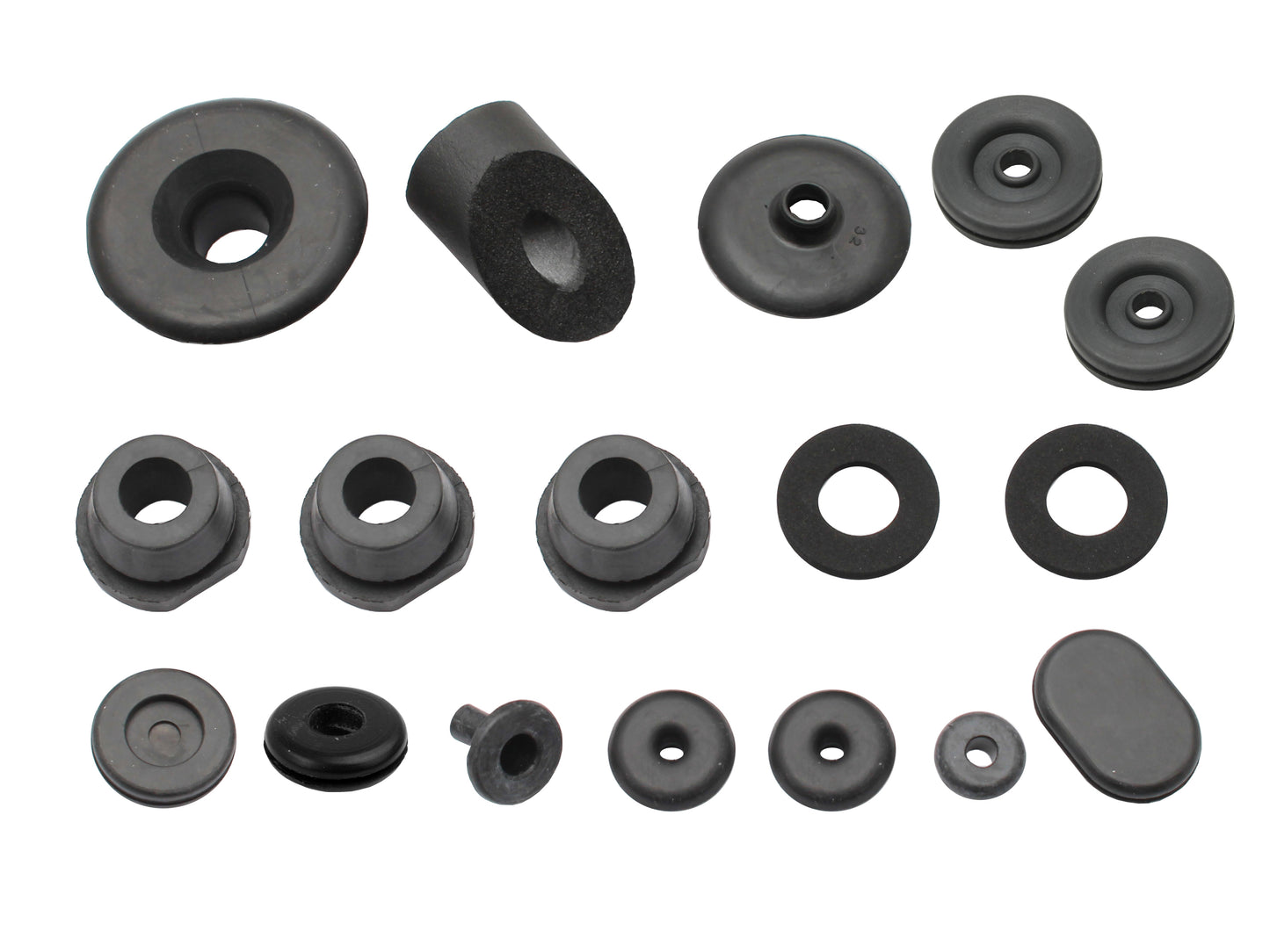 Ford Engine Bay Rubber Grommet Seal Kit x16 XA XB XC ZF ZG ZH  plug firewall - FW2005