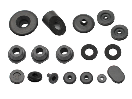 Ford Engine Bay Rubber Grommet Seal Kit x16 XA XB XC ZF ZG ZH  plug firewall - FW2005