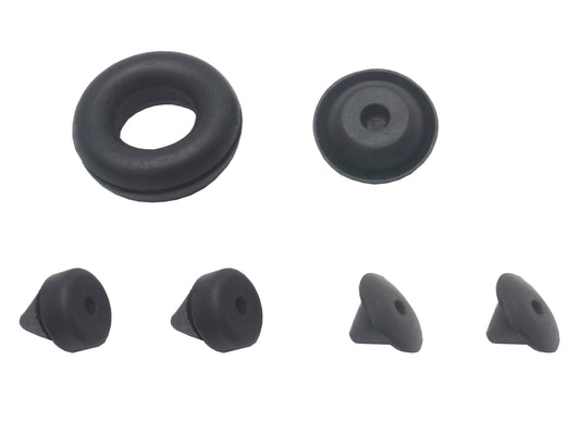 Holden Number Plate Bumper Rubber Mounting Kit Front +Rear Torana LH LX plug - G1001D