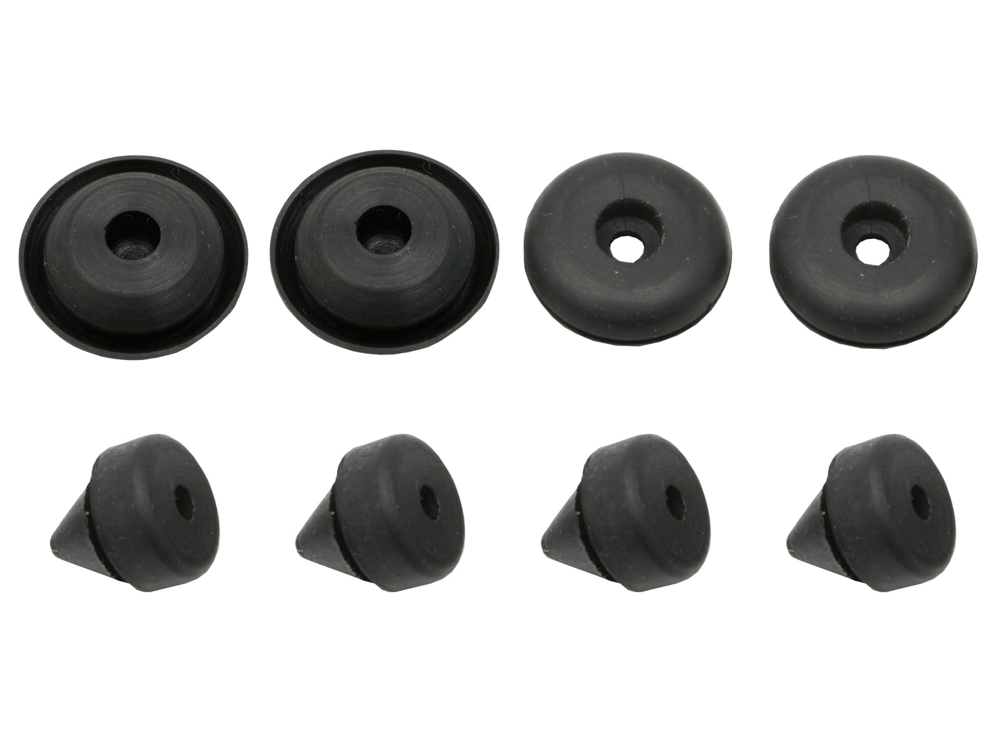 Holden Number Plate Mount Rubber Grommet Kit FB EK Front + Rear license - G1007