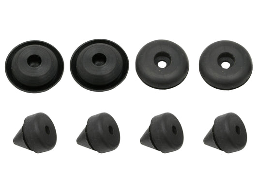 Holden Number Plate Mount Rubber Grommet Kit FB EK Front + Rear license - G1007