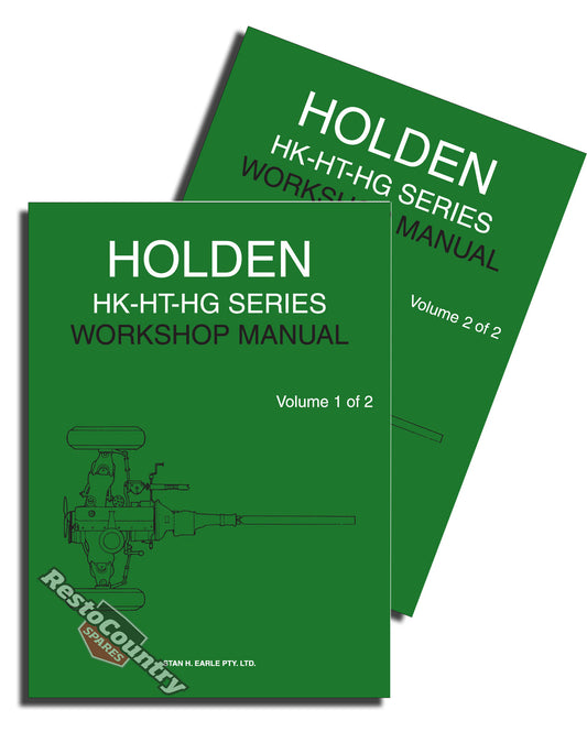 Holden GMH Factory HK HT HG Workshop Manual NEW Repair Service Book inc Monaro - GMSHE-1