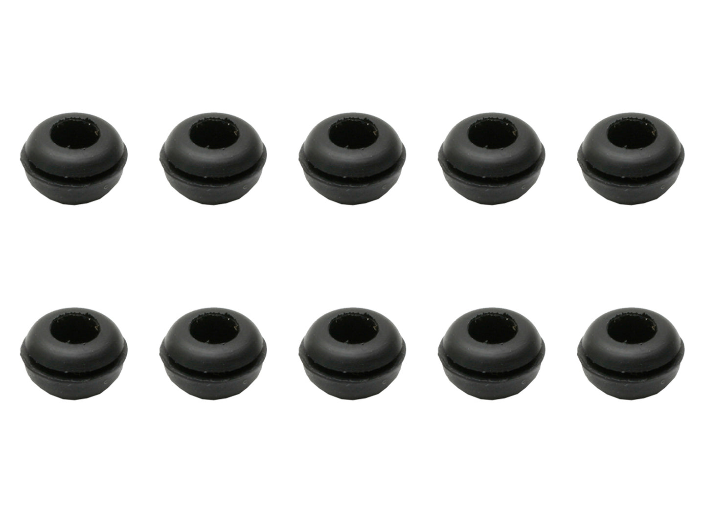 Universal Grommet Kit Blind Centre Flange 12.7mm OD 9.5mm ID 10pcs rubber plug - GP1006