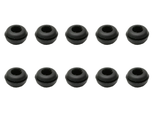 Universal Grommet Kit Blind Centre Flange 12.7mm OD 9.5mm ID 10pcs rubber plug - GP1006