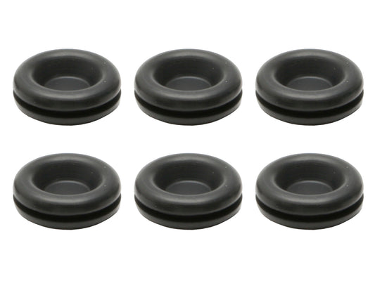 Universal Grommet Kit Blind Centre Flange 19mm OD 14.3mm ID 6pcs rubber plug - GP1016