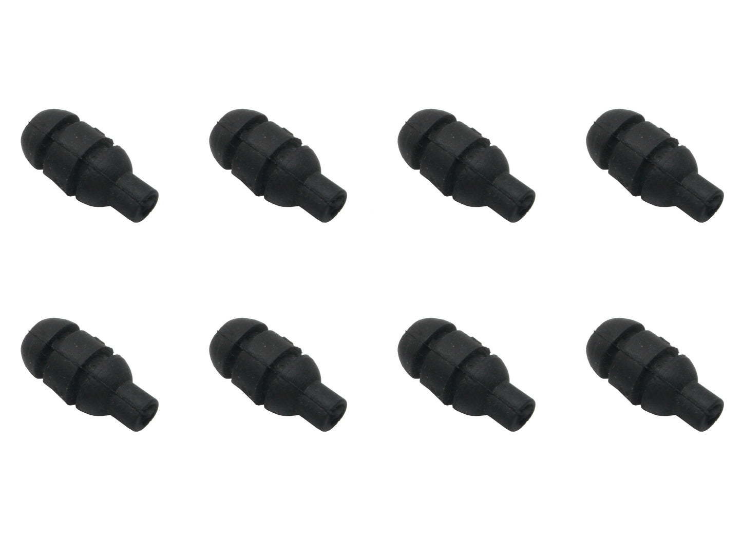 Universal Bumper Grommet Kit 8pcs Raised Head rubber blanking plug - GP1037