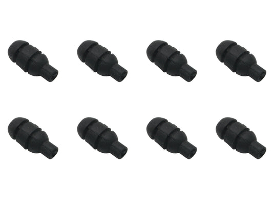Universal Bumper Grommet Kit 8pcs Raised Head rubber blanking plug - GP1037