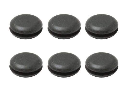 Universal Blind Centre Flange Grommet Kit 16mm OD 11mm ID 6pcs plug - GP1042