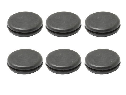 Universal Blind Centre Flange Grommet Kit 25.4mm OD 19mm ID 6pcs plug - GP1044