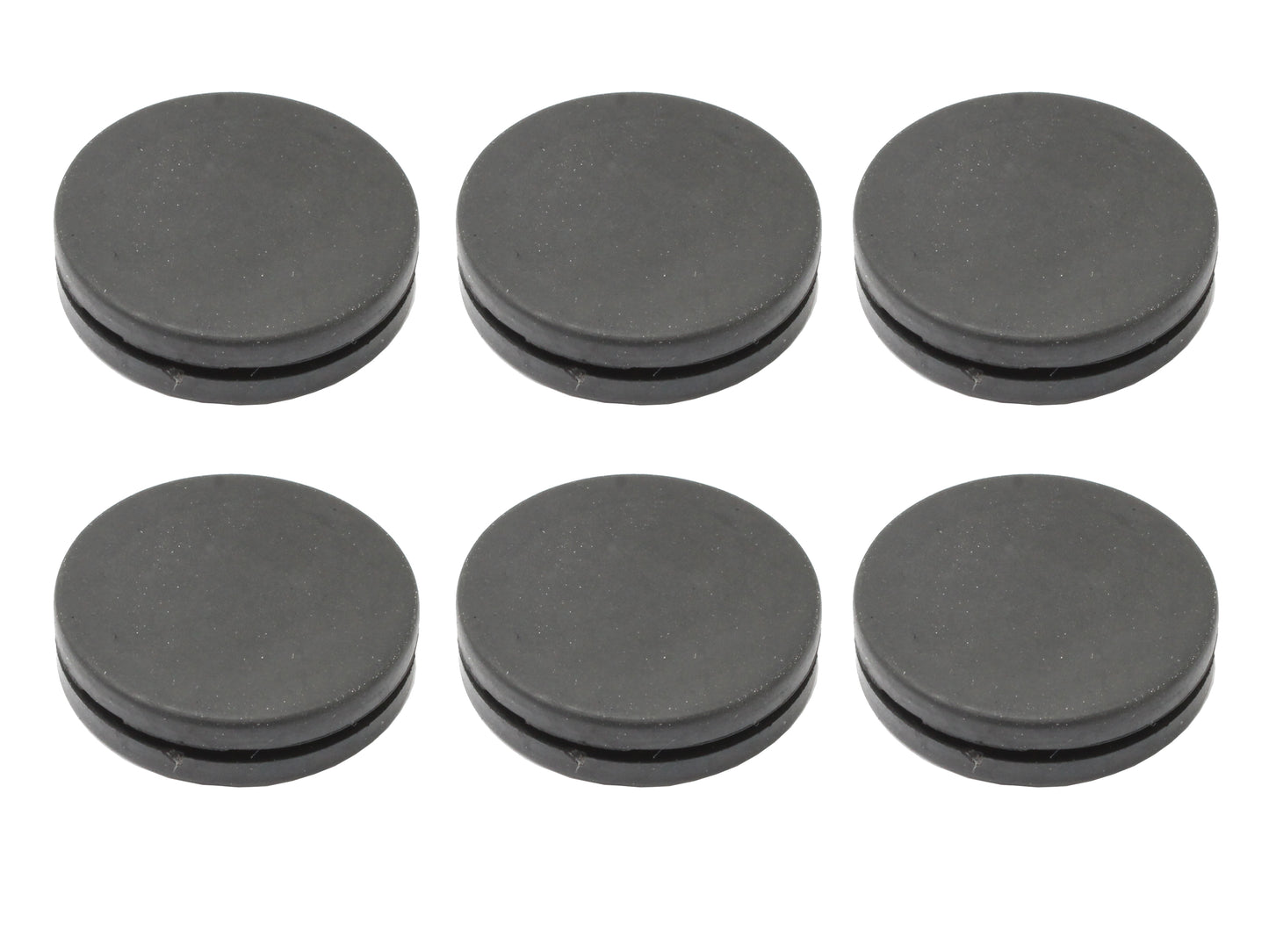 Universal Blind Centre Flange Grommet Kit 31.8mm OD 25.4mm ID 6pcs rubber plug - GP1045
