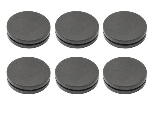 Universal Blind Centre Flange Grommet Kit 31.8mm OD 25.4mm ID 6pcs rubber plug - GP1045