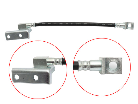 Ford Front Disc Brake Hose LEFT XW XY XA ZC ZD ZF Caliper rubber - H1047