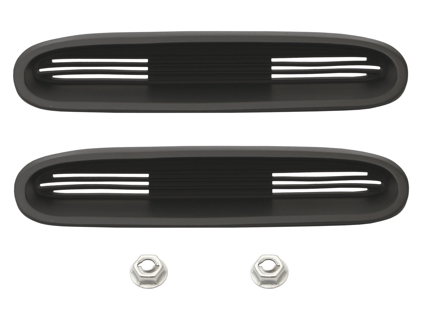 Holden Bonnet Scoop Insert PAIR + Fitting Nuts HT HG Monaro  vent - H1176
