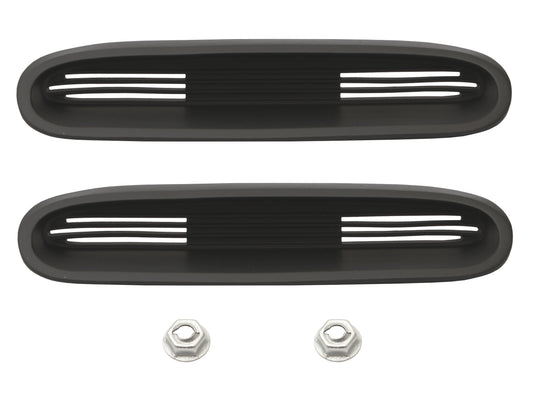 Holden Bonnet Scoop Insert PAIR + Fitting Nuts HT HG Monaro  vent - H1176