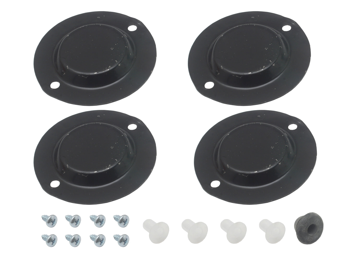 Holden Floor Pan Plug Plate Set x4 EJ EH HD HR +WB Blanking cover - H1189D