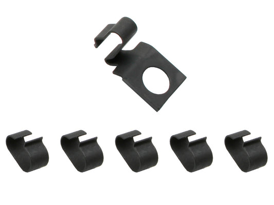 Holden Fuel Pipe Clip Set 6cyl BLACK EH HD HR HK HT HG HQ HJ HX HZ petrol pipe - H1196