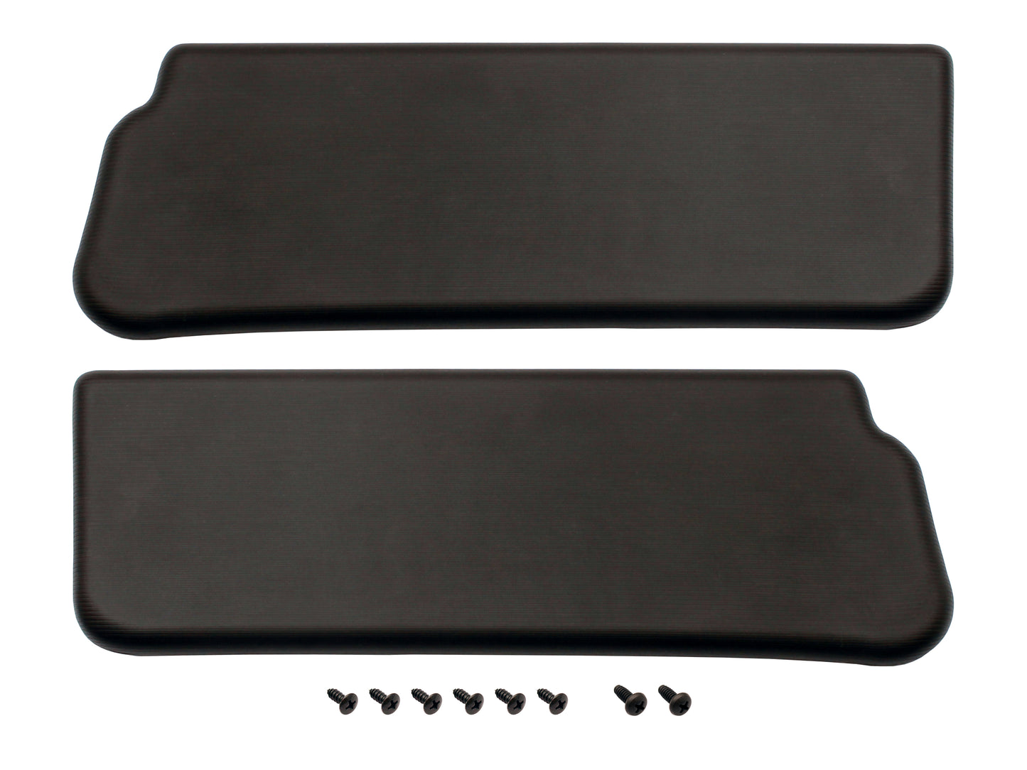 Holden Sunvisor Pair NEW HQ HJ HX HZ LH LX UC Black Herringbone sun visor shade - H1280