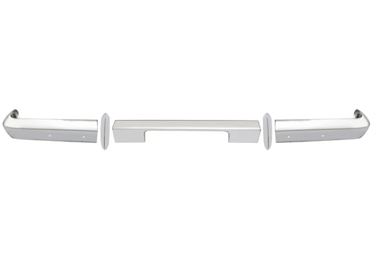 Holden Rear Bumper Bar inc Overriders 5 Piece Set EH NEW Triple Chrome Plated - H1286