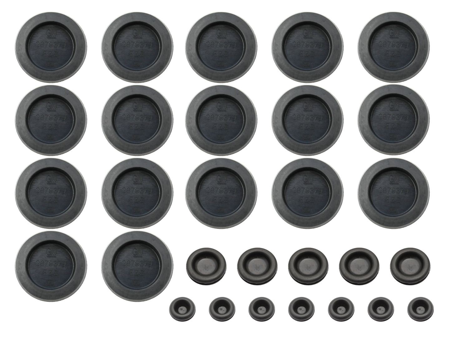 Floor Pan Grommet Plug Kit (29 Pcs) Holden VB VC VH VK VL Sedan - H1363