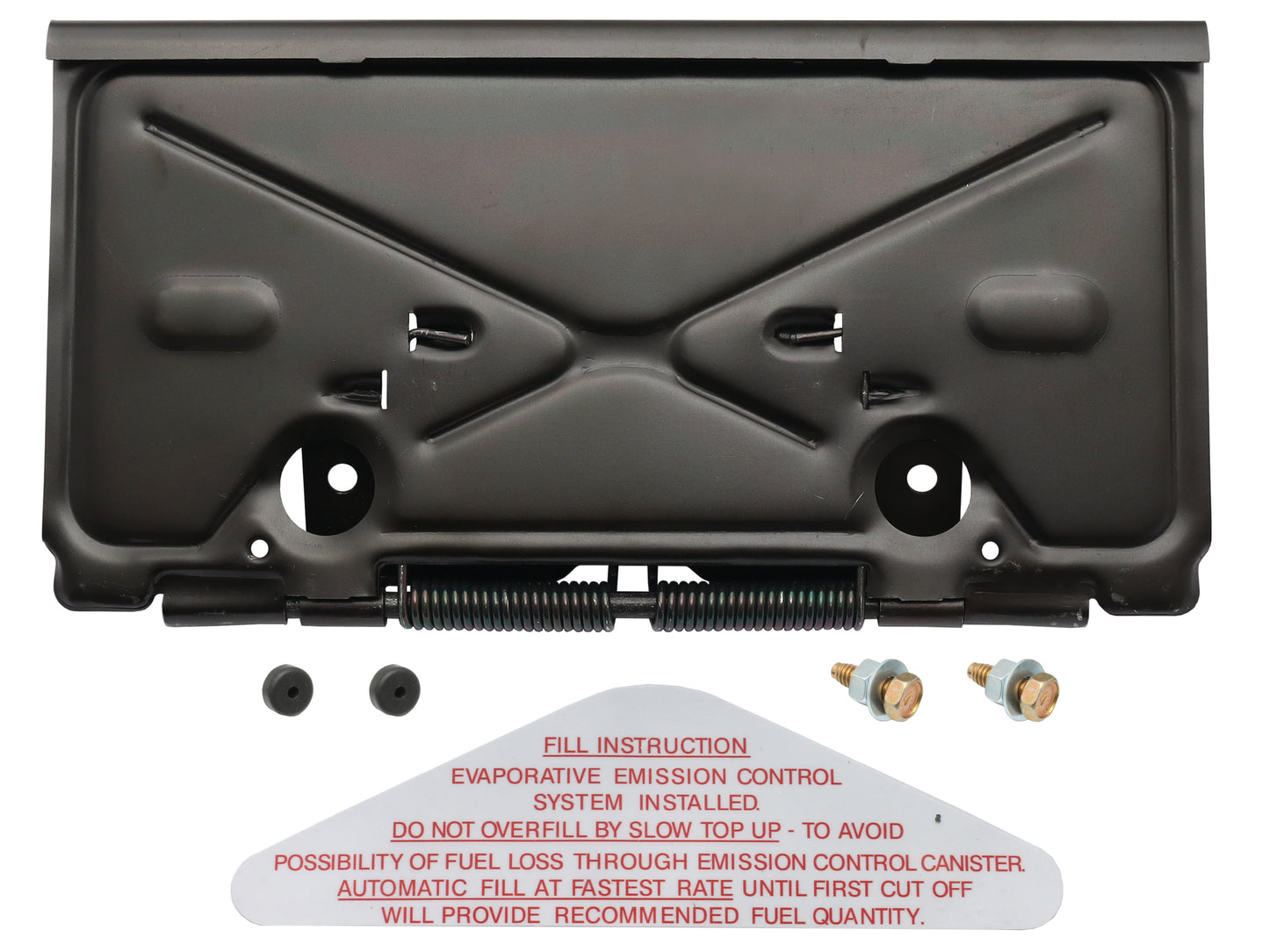 Holden Number Plate & Fuel Filler Door Flap +Decal Kit. HQ HJ HX HZ & LH petrol - H1373
