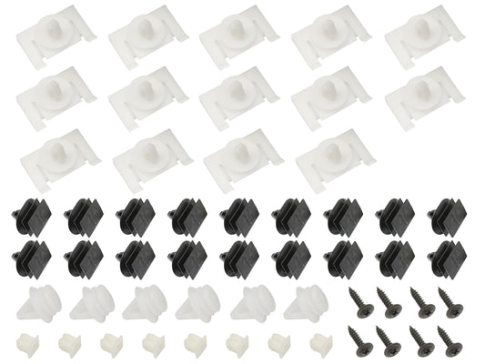 Holden Commodore Sill Moulding Fitting Screw + Clip Kit VE lower door trim - H1380