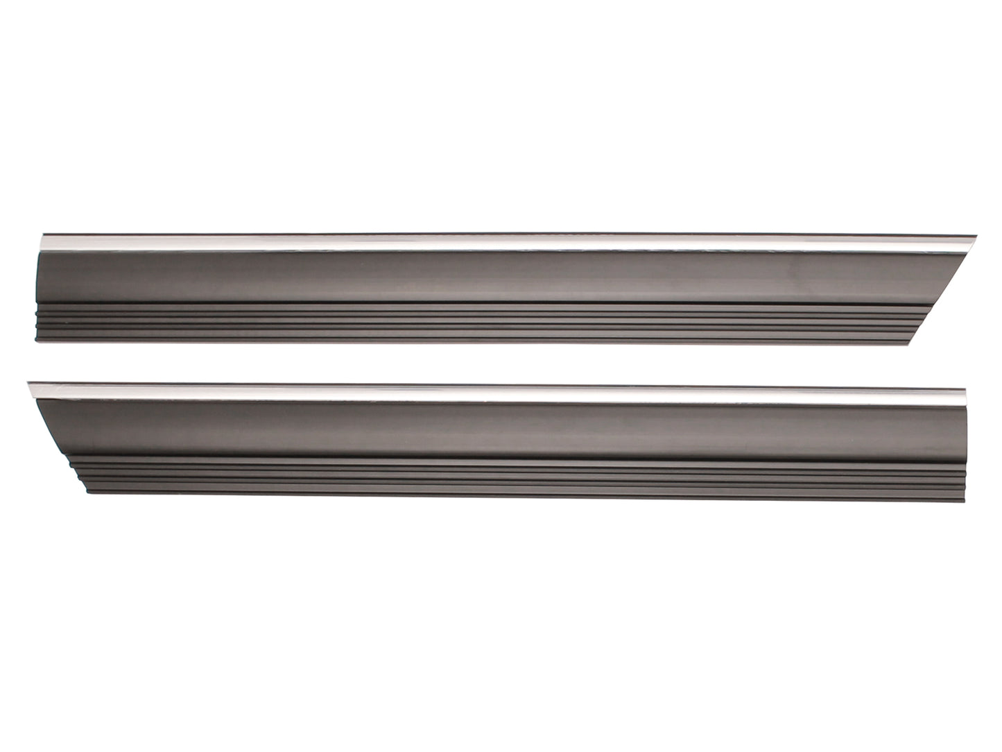 Holden Commodore Rear Quarter Rubber Body Mould + Chrome Strip PAIR VH Wagon - H1391B