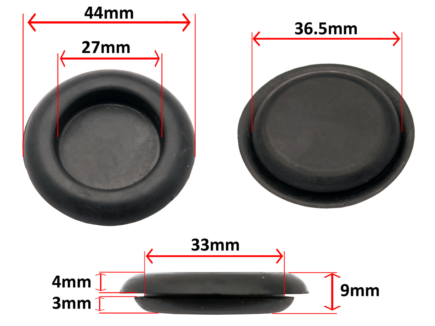 Steering Column Blanking Grommet (Sill End) Holden HK HT HG LH LX - H1462