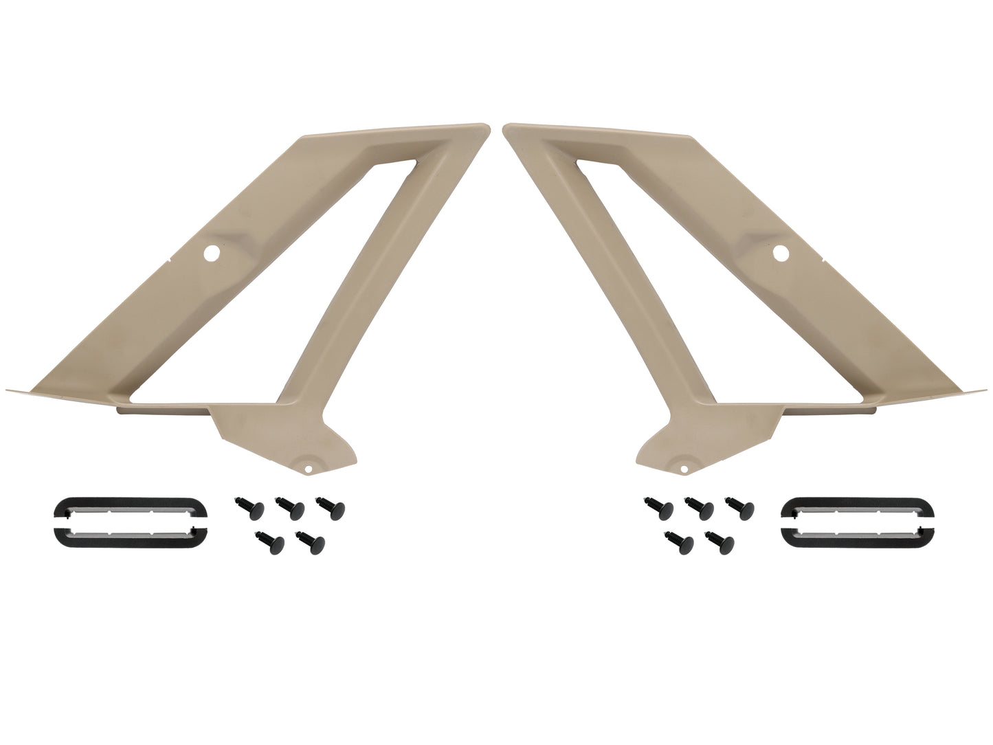 Holden Rear Quarter Window Inner Trim Kit VK VL Sedan - H1485