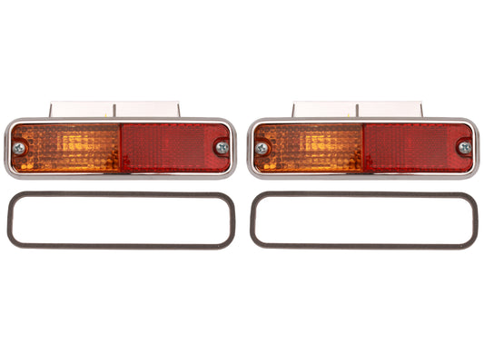 Lenses Side HQ All HJ HX HZ Ute Van Wagon Rear Quarter (Pair) - H1492