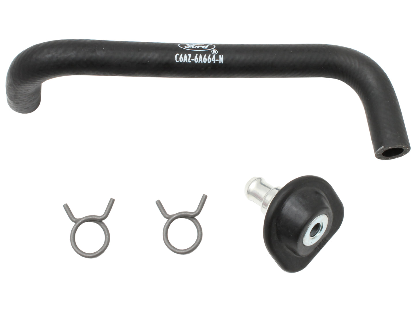 Suit Ford V8 PCV Valve + Hose Engine Breather Kit WINDSOR XR XT ZA ZB clamp - HB2000
