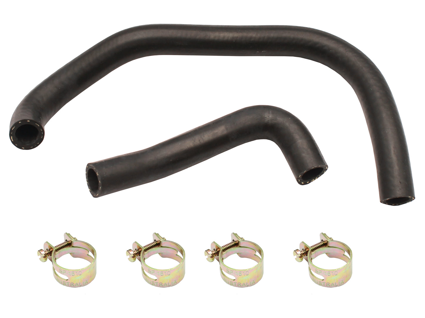 Holden 235 V8 Inlet Manifold Hose +Original Type Clamps Kit HT HG - HH1002