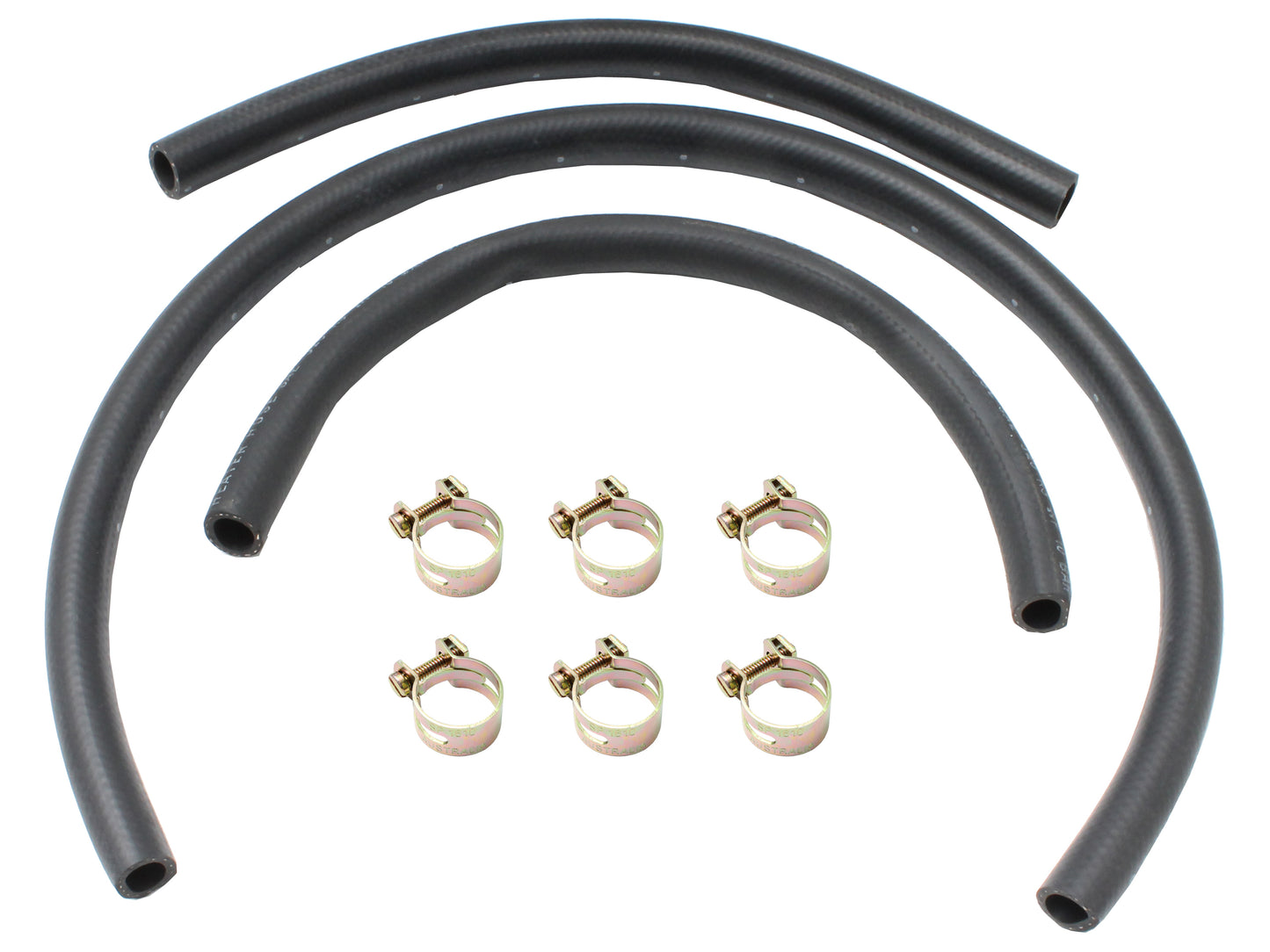 Holden 6cyl Heater Hose +Original Type Clamps Kit Torana LC LJ (ex XU1) - HH1008
